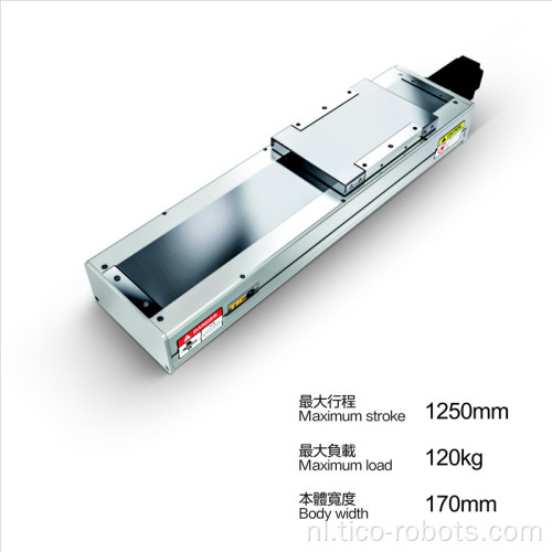 Bal schroef lineaire elektrische actuator lineaire gids